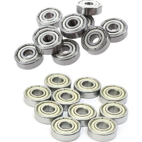 20pcs Mini Deep Groove Ball Bearing Ball Bearing - 10Pcs 5mm x13mm x4mm & 10pcs 5mm x 16mm x 5mm