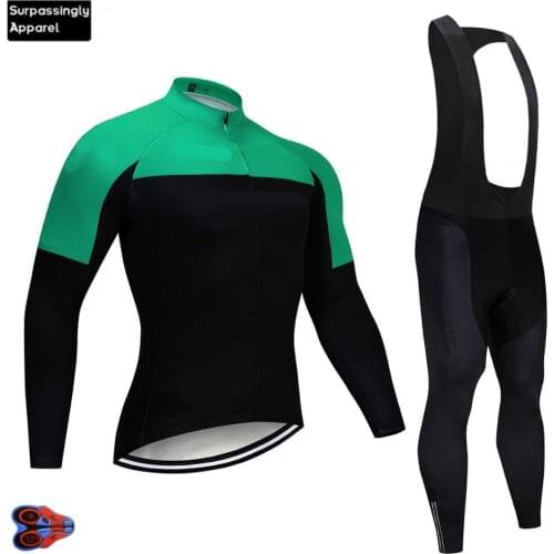 2019 BLACK Team Custom Cycling Jersey Bike Ropa Ciclismo Maillot Bicicleta Pro Cycling Wear Mens Culotte Jersey Long Set 9D