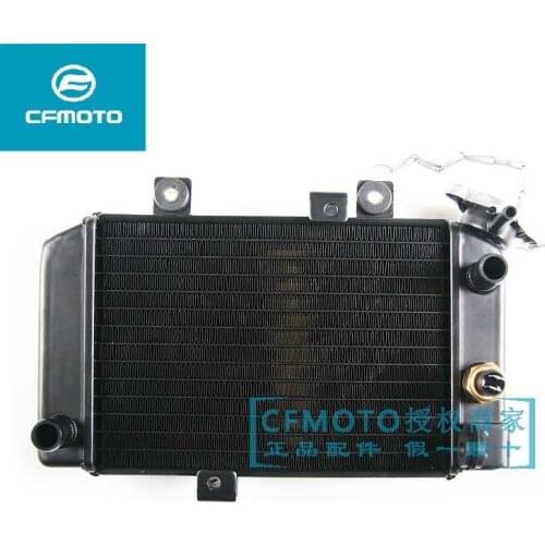 For Cfmoto Original Motorcycle Accessories Cf150nk Radiator Fan Combination Main Water Tank Fan Motor
