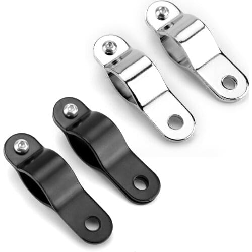 Artudatech 30-35mm Adjustable Motorcycle Universal Bull Bar Light Foglight Mount Bracket Clamp Guard Bar Bracket For Honda