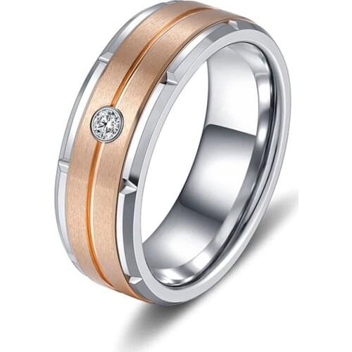 AUANDYU Gold Rings For Men