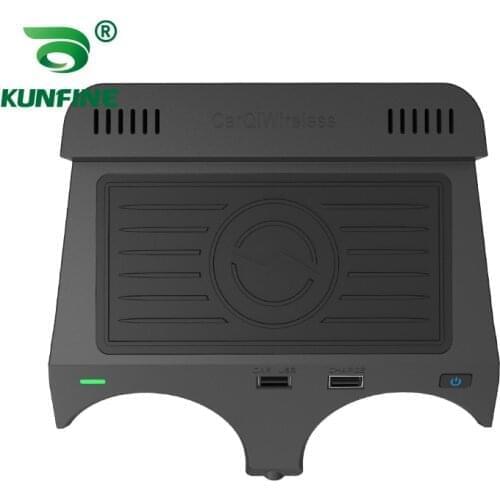 10W Car Wireless Charger for BMW 5 series 2017-2021 Cordless Charge Board Fast Charging Adapter Plate Quick Charger Pad