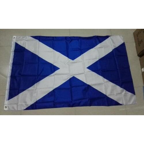 Free shipping aerlxemrbrae flag Scotland Flags 3*5ft for Indoor Outdoor Home Decor Holiday Festival Decoration Banner Flags
