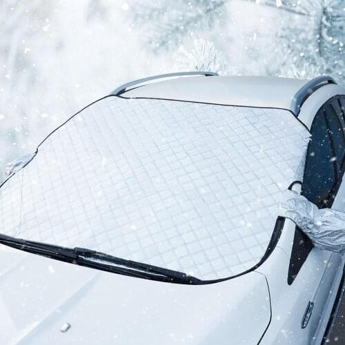 Car Windshield Cover Winter Accessories Automobile Windshield Sunshades Winter Covers Ice Defense Car Cover