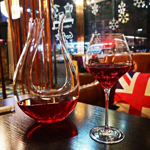 Europe Wine Glass set Luxury Crystal Glass Large Capacity Burgundy Goblet Glass Cup Wedding glasses Home Decoration Accessories