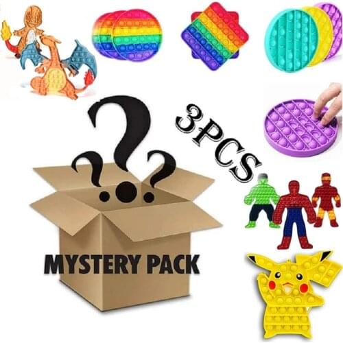 Surprise Toy Blind Box Fidget Toys Decompression Mystery Pack Extrusion Sensory Toy Stress Relief Anxiety Relief Toy Anti Stress