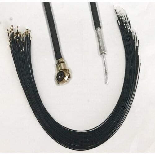 100pcs MHF4 IPX IPEX U.fl MHF 4 0.81 RF Pigtail Coaxial Jumper Cable 0.81mm 5cm 10cm 15cm 20cm 30cm