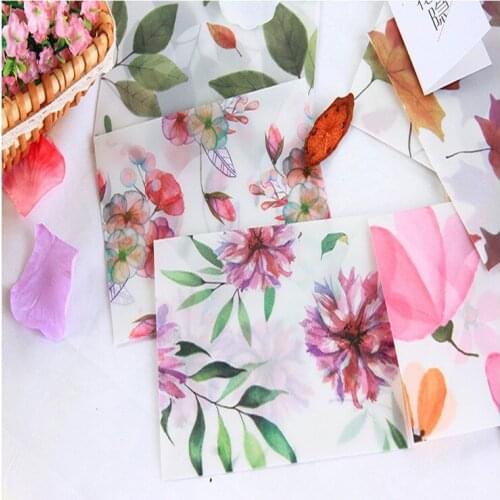 3pcs Per Lot Maple Leaf Envelope Party Invitation Gift Card Blessing Children Ranslucent Envelope Special Sulfuric Acid Paper