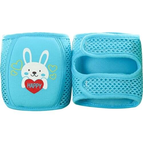 Summer Baby Learn To Walk Anti-fall Knee Protector Baby Knee Pads For Crawling Drop Resistance Breathable Mesh Knee Pads Adjusta