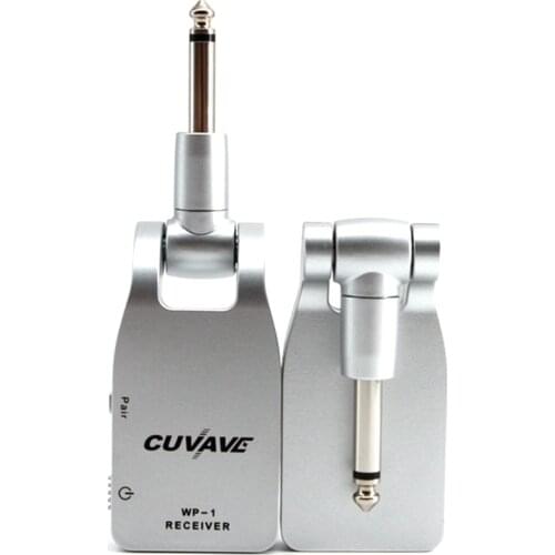 New Cuvave Wp-1 2.4G Wireless Guitar System Transmitter & Receiver Built-in Rechargeable Lithium Wireless Pickup