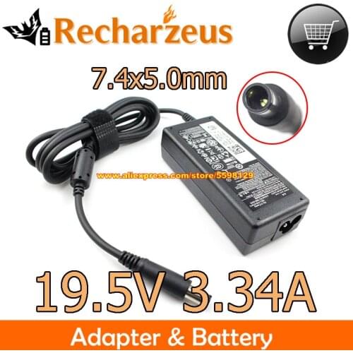 Genuine 19.5V 65W PA-12 Family Adapter For Dell Inspiron I3541 I3531 I3147 I3542 7000 N5030 N5040 N5050 Series ALIENWARE M11X