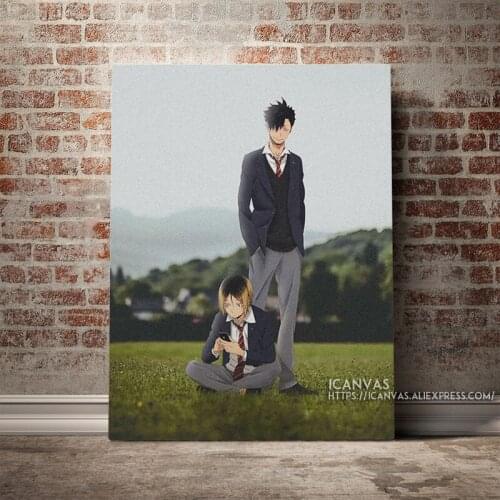Real life art design Haikyuu Decoration Prints Home Decor Canvas Living Kids Room Bedroom Painting Wall Art Studio Poster