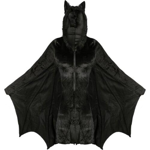 Sexy Animals Cosplay Costumes Jumpsuit Vampire Bat Costume Party Dress Plus Size M-4Xl Adult Women Halloween Masquerade Uniform