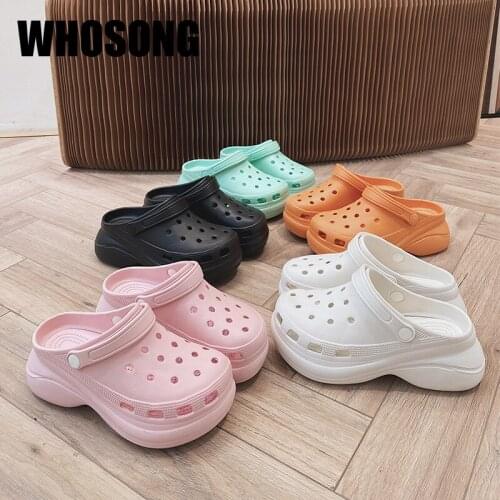 New Summer Women Slippers Woman Platform Flats Girls Beach Slides Ladies Outside Shoes Female EVA Brand Mules Zapatos De Mujer