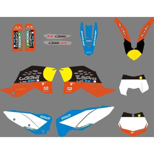 Sticker Decals For KTM SX SXF 125 200 250 300 350 450 525 2007 2008 2009 2010 Team Motorcycle Graphics