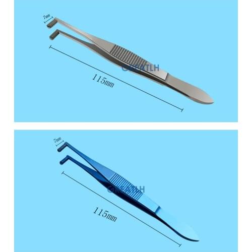Titanium Stainless Epithelial Roller Wheel Forceps Ophthalmic Plastic Veterinary Surgical Instrument