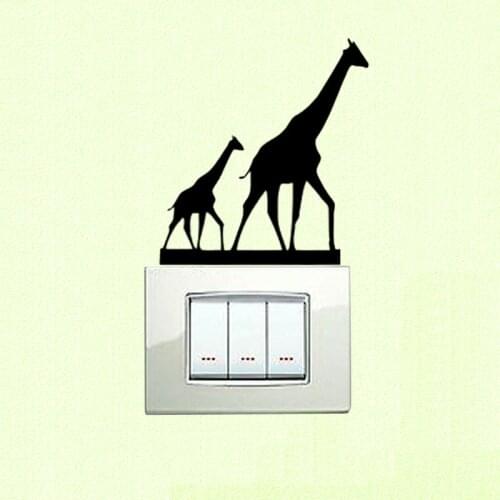 Vinyl Stickers Fashion African Safari landscape Wall Decal Decor Switch 3SS0291