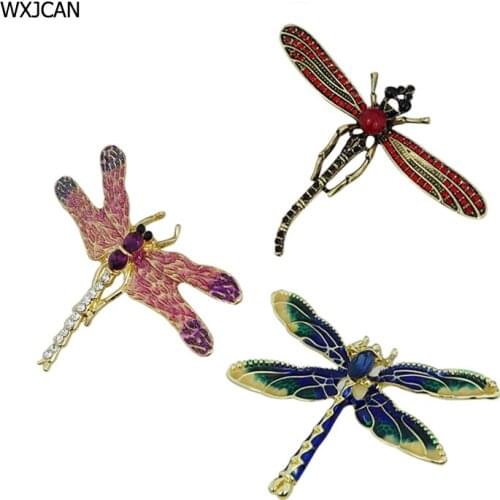 Броши стрекоза на одежду WXJCAN China At AliExpress