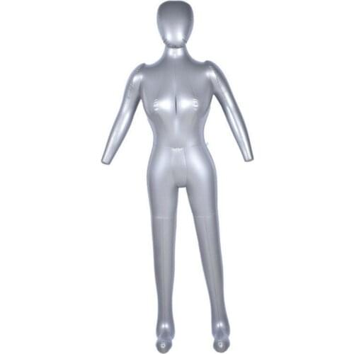 Women Body Inflatable Mannequin Model Torso PVC Underwear Display Female Full Body 165cm Sewing Tools Accessories