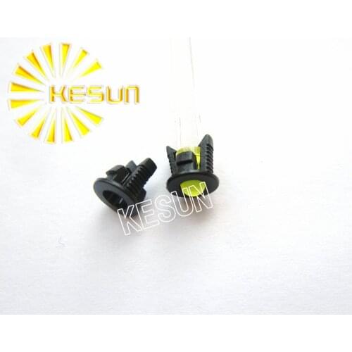100pcs x 3MM 5MM Led Holder Plastic Black LED Connector Buckle led Bezel Holder for 3mm 5mm Light-emitting Diode