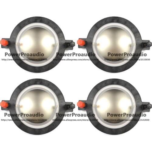 4pcs Replacement For B&C DE75 DE750 DE82 DE85,DE750TN, EAW CD-5001 8 ohm High Quality Aftermarket Diaphragm CCAR flat