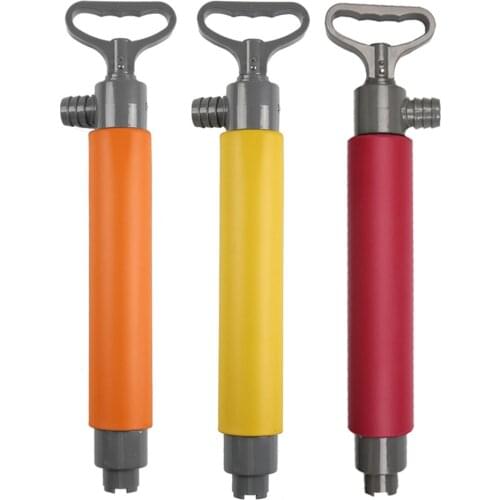 41/46cm Kayak Hand Pump Canoe Floating ABS Plastic Hand Bilge Pump with Tube for Emergency Survival Rescue Water Sports Boat