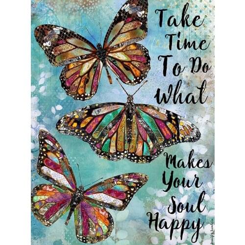 5D DIY Diamond Painting Butterfly Diamond Embroidery Insects Diamond Handmade DIY Painting