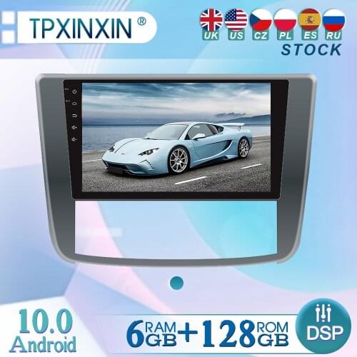 6+128GB For Zotye Android10 Radio Player Car GPS Navigation Head Unit Car Radio with Screen WIFI DSP CARPLAY