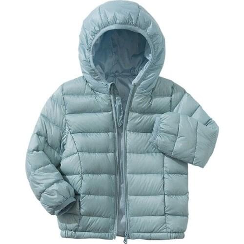 Childrens Winter Kids Down Jackets For Girls Children Warm Down Coats Baby Boys Toddler Girls Parkas Outerwear Clothes Light