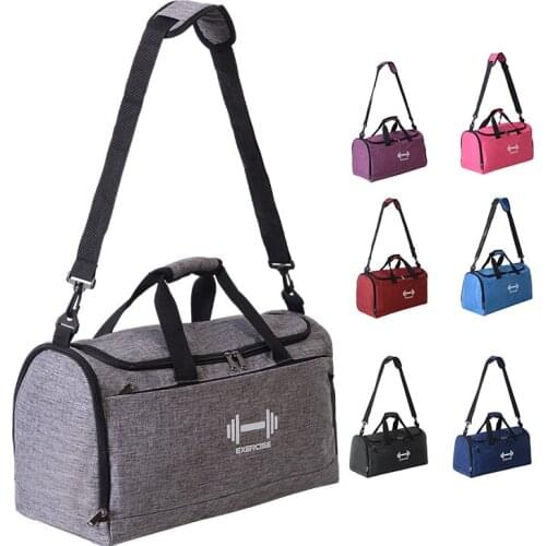 Dry And Wet Separation Travel Bag Luggage Handbag Men Women Fitness Shoulder Travel Large Capacity Weekend Duffle Bag