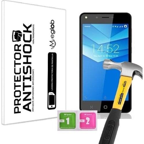 Screen protector Anti-Shock Anti-scratch Anti-Shatter compatible with Avenzo Mob 4 Pro