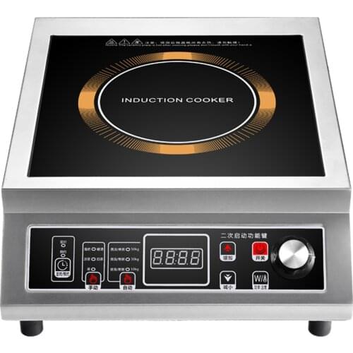 Induction Cooker Household 3500W High-Power Commercial Battery Stove Stir-Fry Cooking Appliances