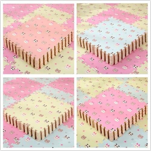 10/16Pcs Baby Play Mat EVA Foam Puzzle Mat Kids Soft Floor Crawling Rug Baby Toys Child Exercise Floor Tiles 30*30 *1CM