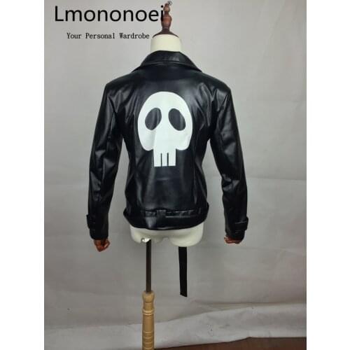 Lmononoei Osomatsu san Faux leather jacket Cosplay Coat Costume