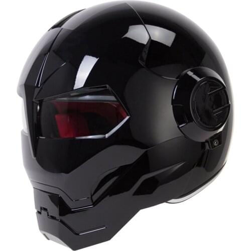 Motorcycle Monster Full Face Helmets Helmet Flip Up Robot Style Cool Helmets Motor Bike Casco DOT Approval Helmet