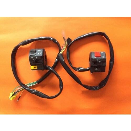 Motorcycle Handlebar Switch Assembly Electric Starter Horn Switch Handle For Suzuki 250cc GN250 GN 250