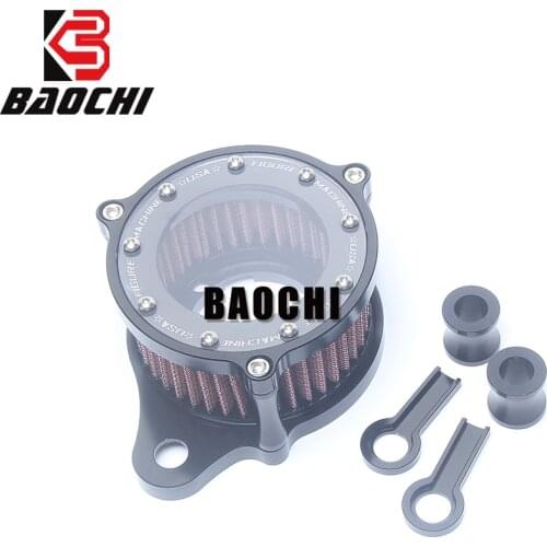 Refit Motorcycle CNC Air Filter Cleaner for Retro Harley Davidsion Sportster XL883/1200 X48 1991 1992 1993 1994-2016 2015 System