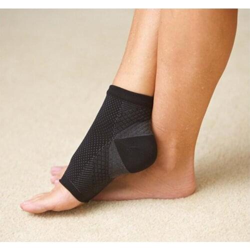 Foot Angel Sweat Absorbing and Quick-drying Sports Socks Outdoor Men Ankle Brace Sock Anti Fatigue Compression Foot Sleeve