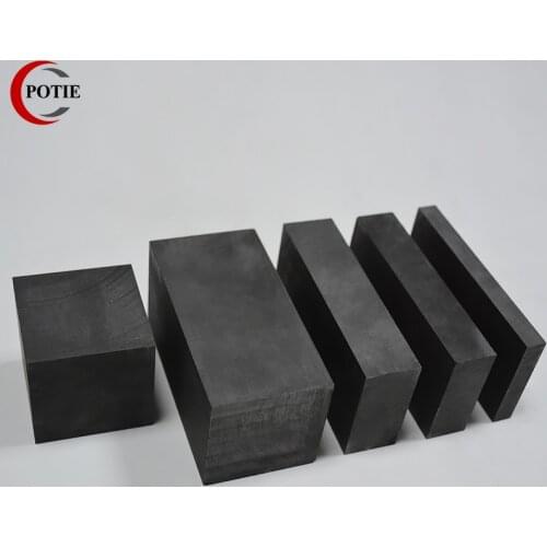 99.98% High Purity Graphite Bricks Electrode Square Rod