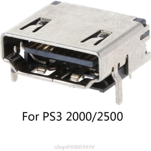 Socket Interface Connector HDMI-compatible Port for sony 3 PS3 2000 2500 Parts M02 21 Dropshipping