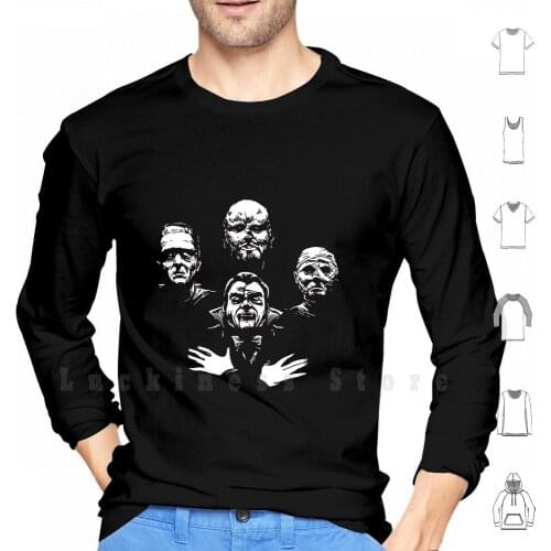 Spooky Queen Hoodies Long Sleeve Queen Music Vampire Monster Mummy Bigfoot Big Foot Chewbacca Chewy Wookie