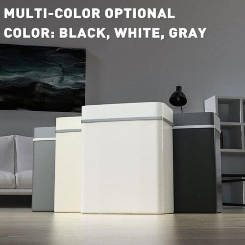 15L Home Automatic Intelligent Touchless Infrared Motion Sensor Rubbish Waste Bin Kitchen Trash Can Home Cleaning Tool