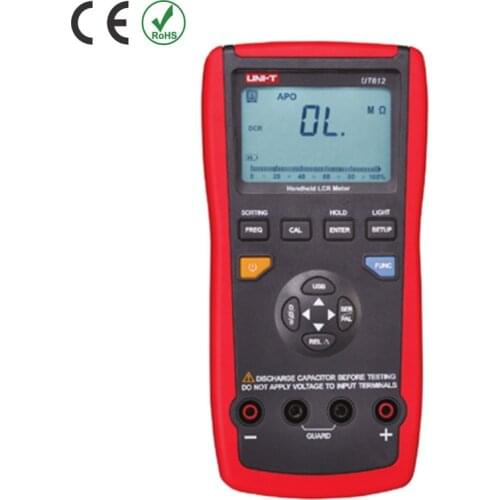 UNI-T UT612 USB Interface 20000 Counts w/ Inductance Frequency Test Deviation Ratio Measurement Multimetro LCR Meters