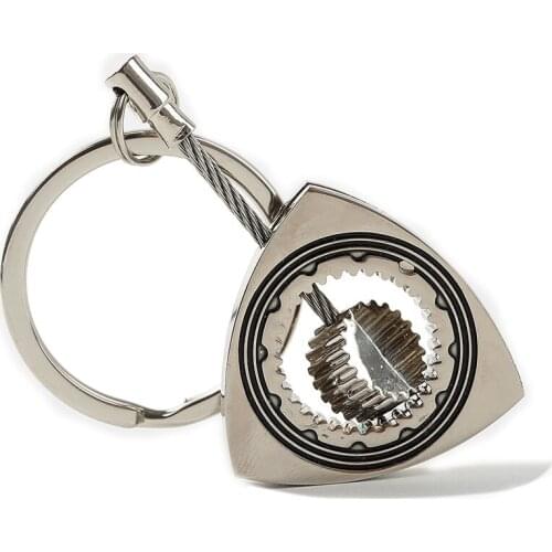 Wankel Rotary Tuning Men Women Keychain Keyring Pendent Car Auto Accessories Key Chain For RX7 RX8(Rotor not spin)