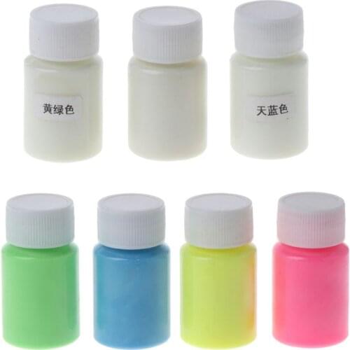83XC Glow in The Dark Liquid Luminous Pigment Non-Toxic for Paint Nails Resin Makeup