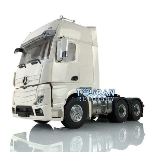 1/14 LESU RC Metal 6*6 Chassis Motor Hercul Cabin DIY 1851 3363 Tractor Truck THZH0781-SMT2