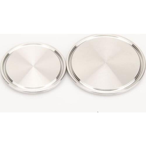 1/2" 3/4" 1" 1.5" 2" 2.5" 3" 3.5" 4" Tri Clamp Ferrule Flange 304 Stainless Steel Sanitary Tri Clover Stop End Cap Pipe Fitting