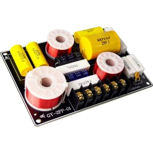 150W Frequency Divider Bass 2-Way Speaker Audio Crossover Filter for Subwoofer HiFi Speaker Home Car Audio Set