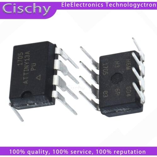 5pcs ATTINY13A-PU DIP-8 ATTINY13 ATTINY13-PU DIP8 ATTINY13A ATTINY13 13A-PU ATTINY13V-10PU