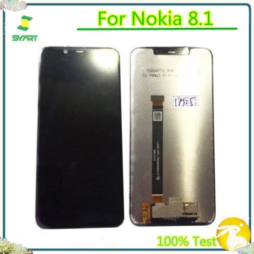 6.18'' LCD Display For Nokia 8.1 TA-1131 LCD Display Touch Panel Screen Assembly For Nokia X7 LCD TA-1119 TA-1121 TA-1128